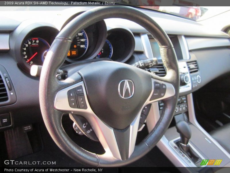 Palladium Metallic / Ebony 2009 Acura RDX SH-AWD Technology