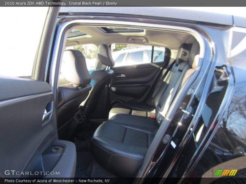 Crystal Black Pearl / Ebony 2010 Acura ZDX AWD Technology