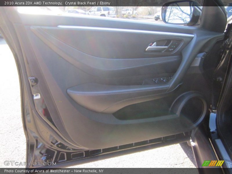 Crystal Black Pearl / Ebony 2010 Acura ZDX AWD Technology