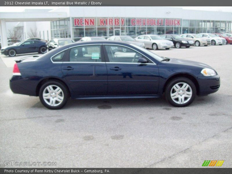 Imperial Blue Metallic / Ebony 2012 Chevrolet Impala LT