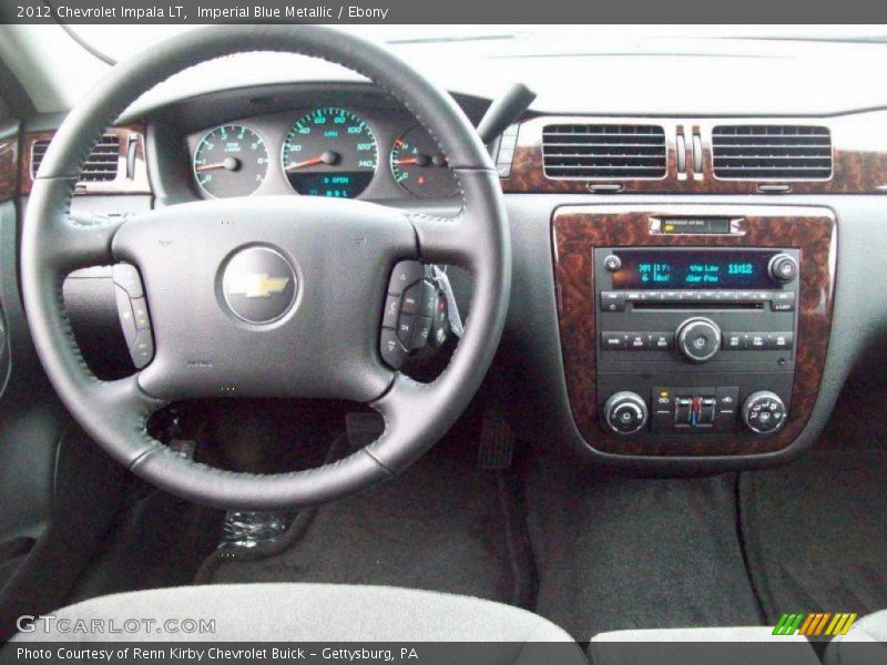 Imperial Blue Metallic / Ebony 2012 Chevrolet Impala LT