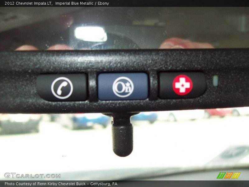 Imperial Blue Metallic / Ebony 2012 Chevrolet Impala LT