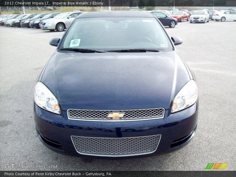 Imperial Blue Metallic / Ebony 2012 Chevrolet Impala LT