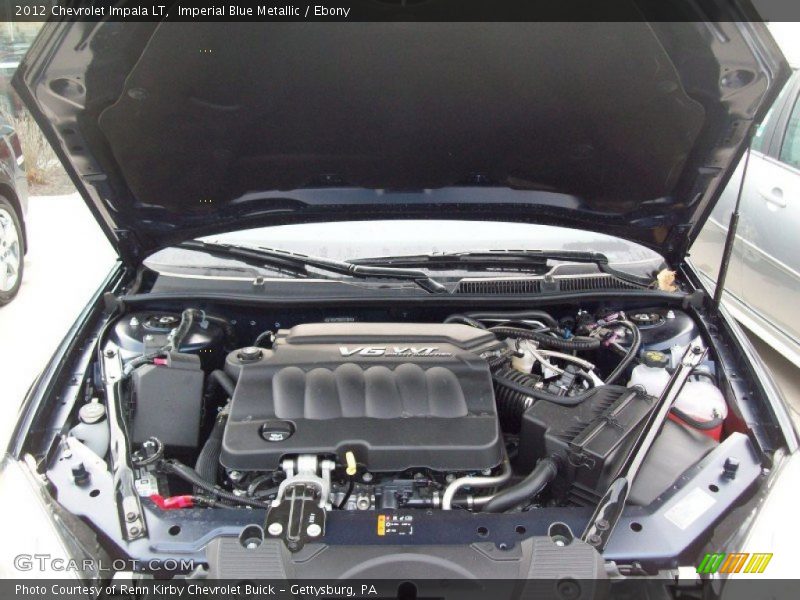 Imperial Blue Metallic / Ebony 2012 Chevrolet Impala LT