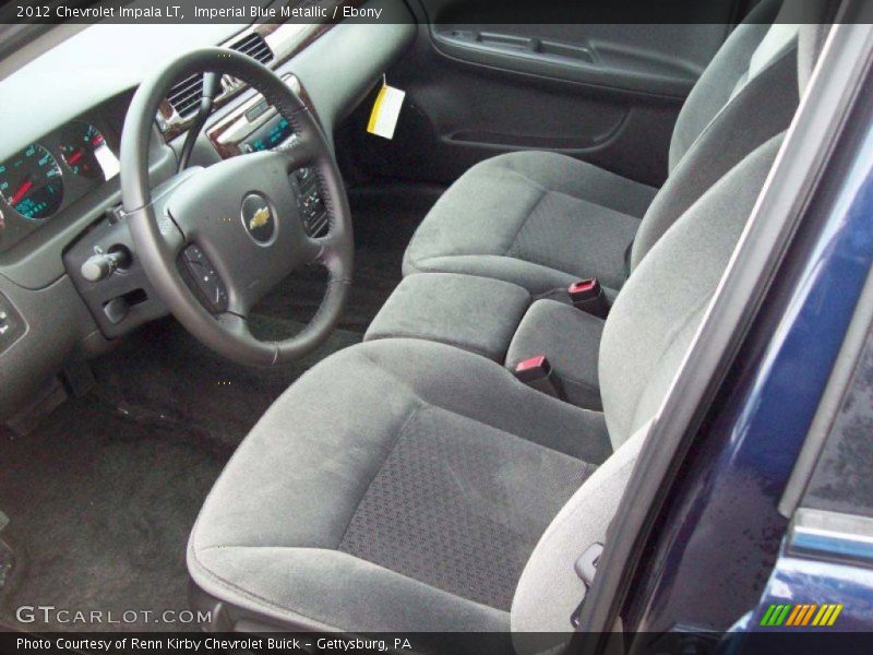 Imperial Blue Metallic / Ebony 2012 Chevrolet Impala LT