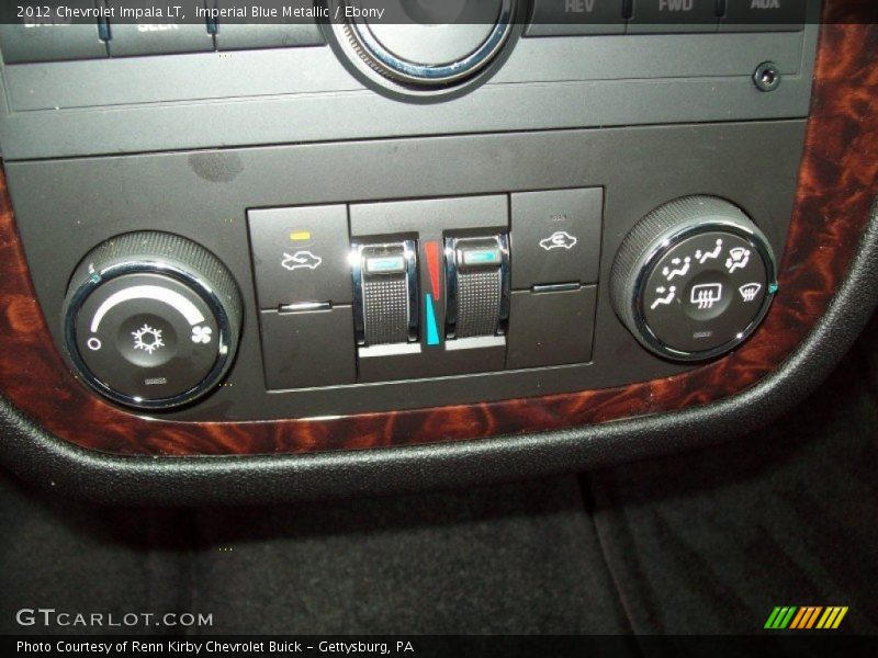 Imperial Blue Metallic / Ebony 2012 Chevrolet Impala LT