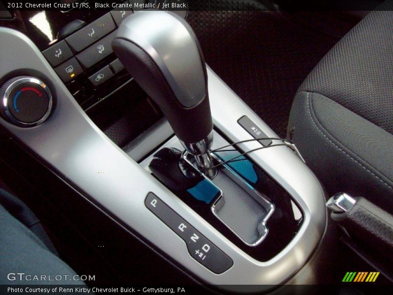 Black Granite Metallic / Jet Black 2012 Chevrolet Cruze LT/RS