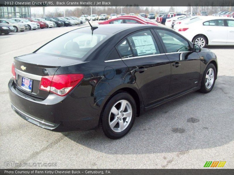 Black Granite Metallic / Jet Black 2012 Chevrolet Cruze LT/RS