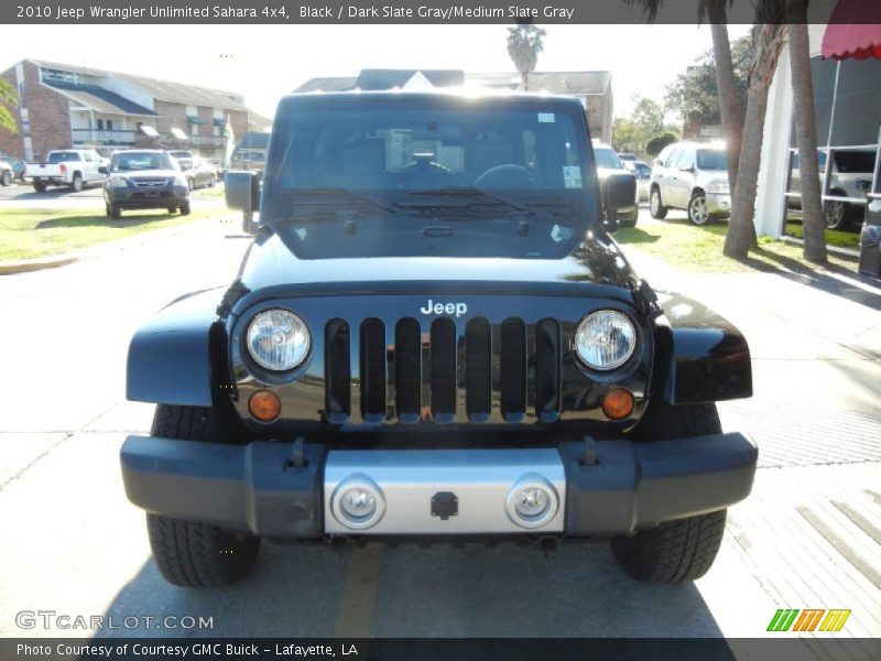 Black / Dark Slate Gray/Medium Slate Gray 2010 Jeep Wrangler Unlimited Sahara 4x4