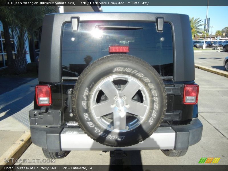 Black / Dark Slate Gray/Medium Slate Gray 2010 Jeep Wrangler Unlimited Sahara 4x4