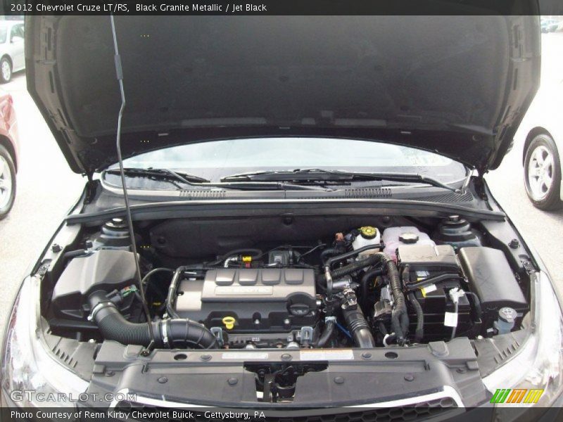Black Granite Metallic / Jet Black 2012 Chevrolet Cruze LT/RS