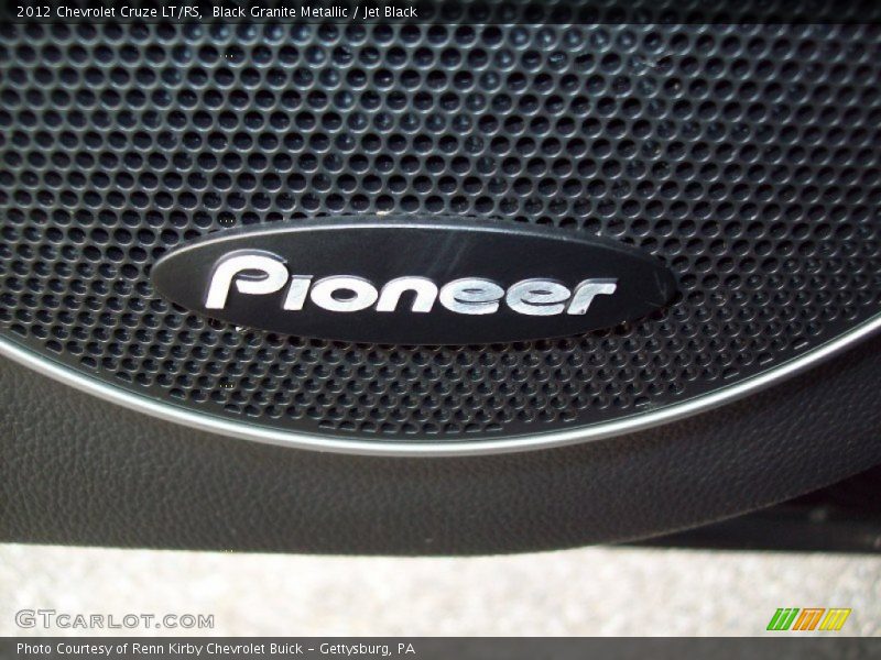 Black Granite Metallic / Jet Black 2012 Chevrolet Cruze LT/RS