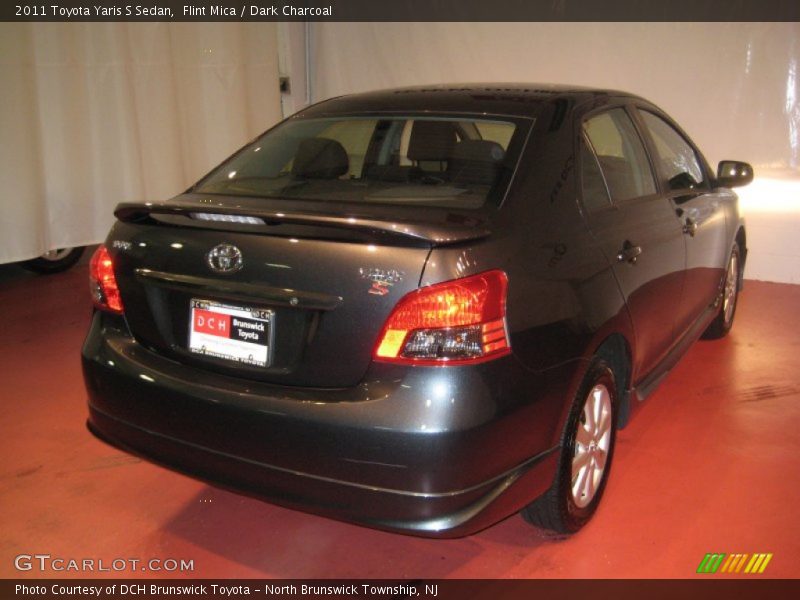 Flint Mica / Dark Charcoal 2011 Toyota Yaris S Sedan