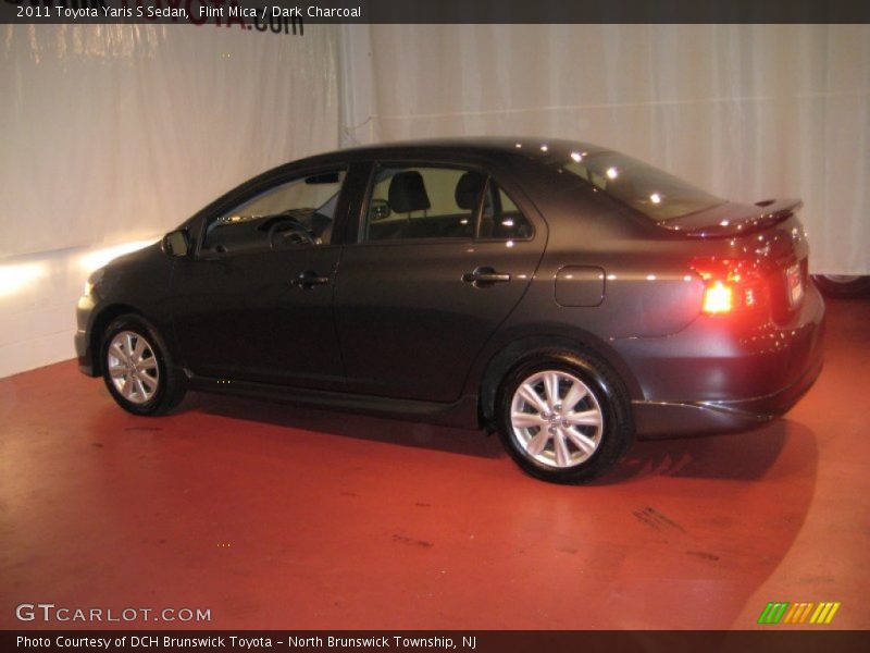 Flint Mica / Dark Charcoal 2011 Toyota Yaris S Sedan
