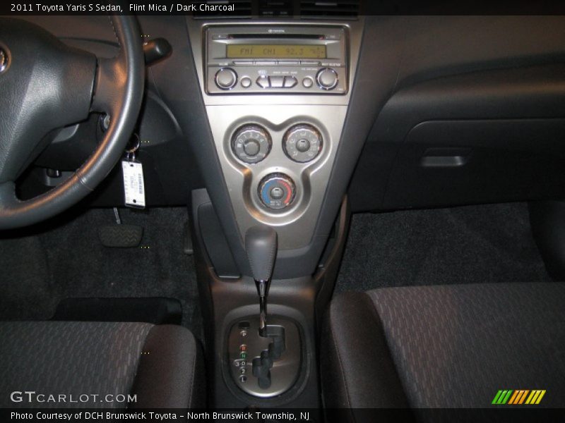 Flint Mica / Dark Charcoal 2011 Toyota Yaris S Sedan