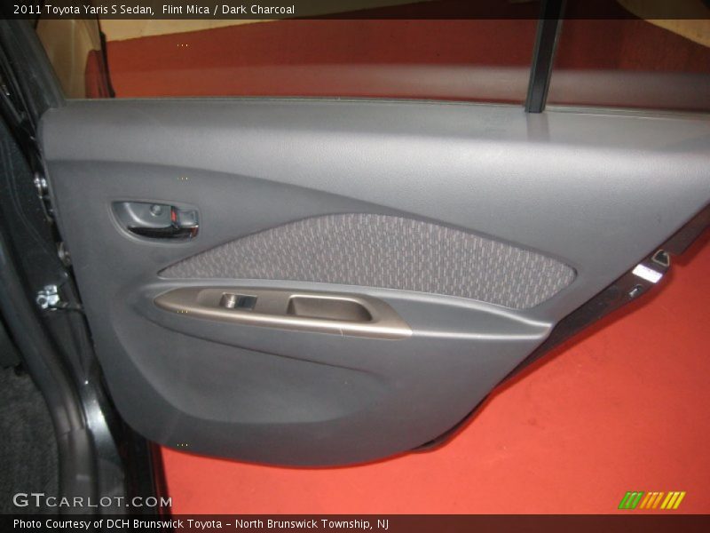 Flint Mica / Dark Charcoal 2011 Toyota Yaris S Sedan