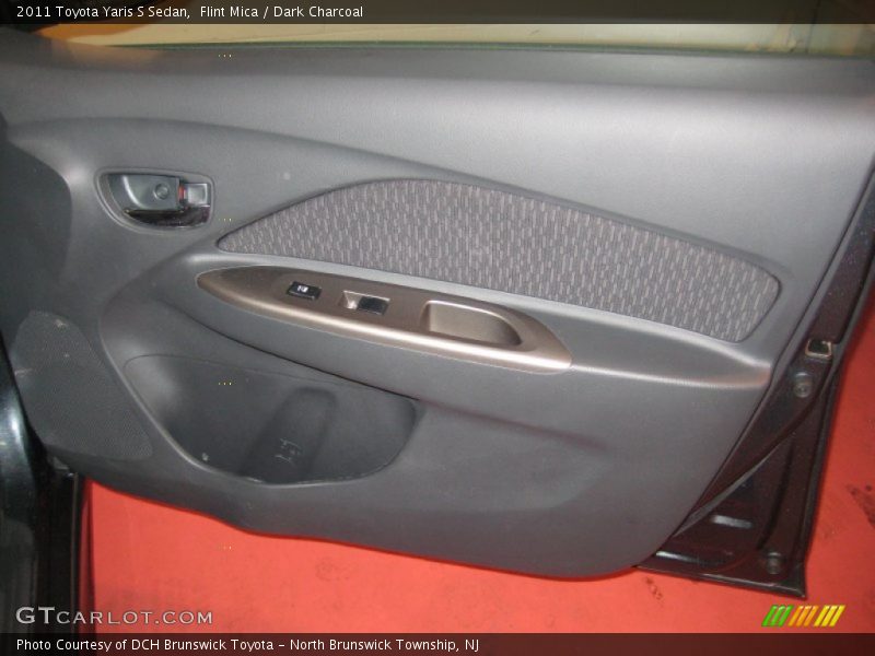 Flint Mica / Dark Charcoal 2011 Toyota Yaris S Sedan