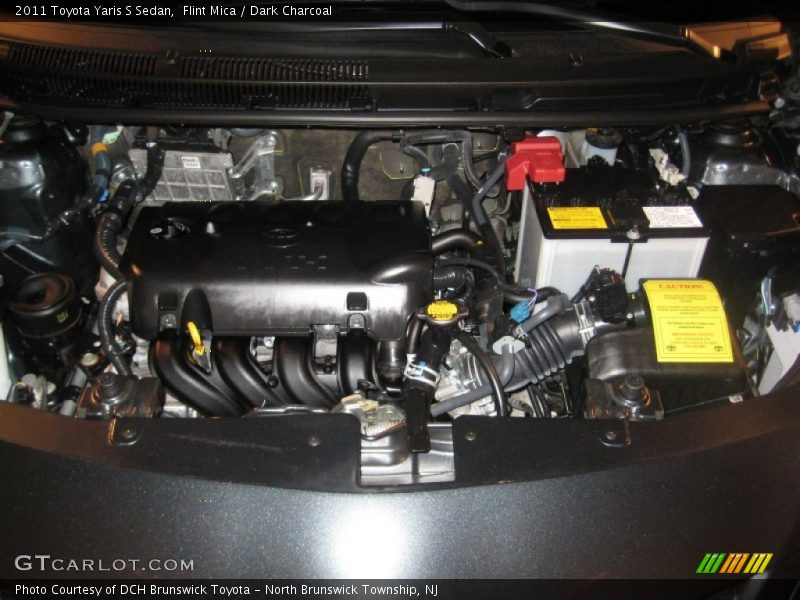 Flint Mica / Dark Charcoal 2011 Toyota Yaris S Sedan