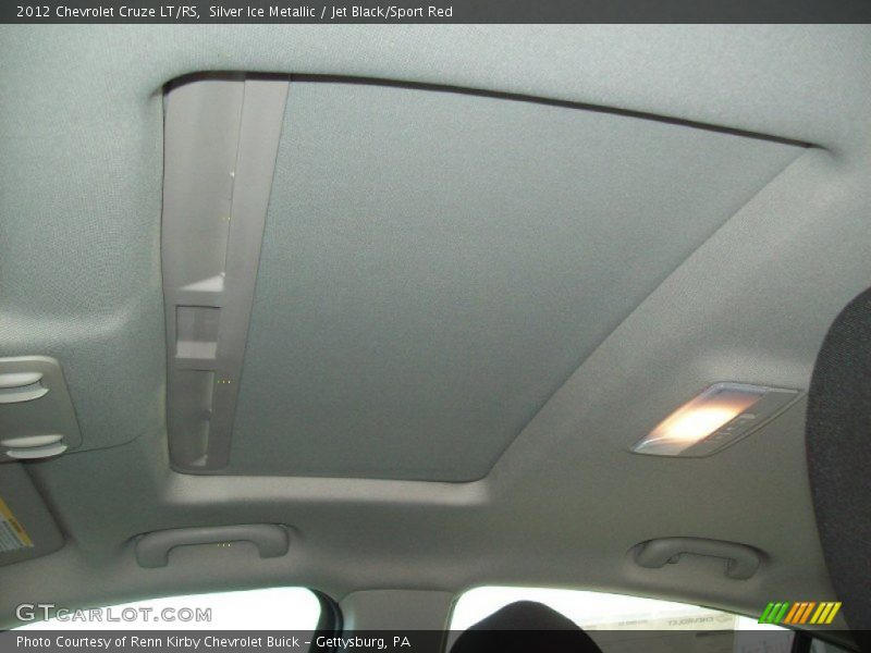 Sunroof of 2012 Cruze LT/RS