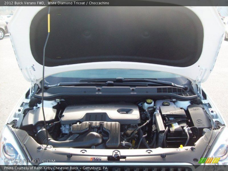  2012 Verano FWD Engine - 2.4 Liter Flex-Fuel SIDI DOHC 16-Valve VVT ECOTEC 4 Cylinder