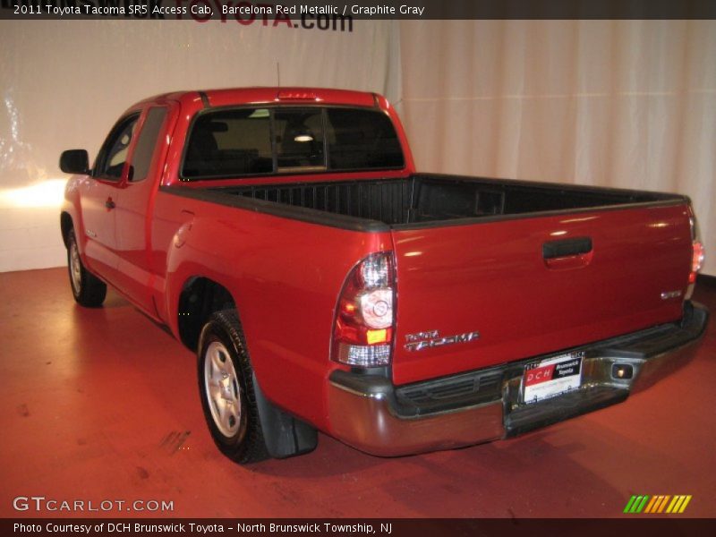 Barcelona Red Metallic / Graphite Gray 2011 Toyota Tacoma SR5 Access Cab