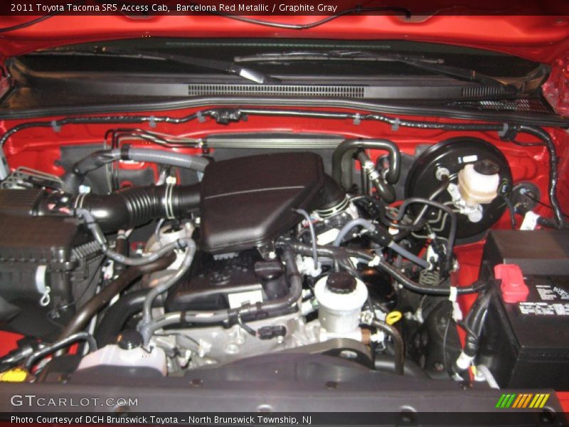 Barcelona Red Metallic / Graphite Gray 2011 Toyota Tacoma SR5 Access Cab