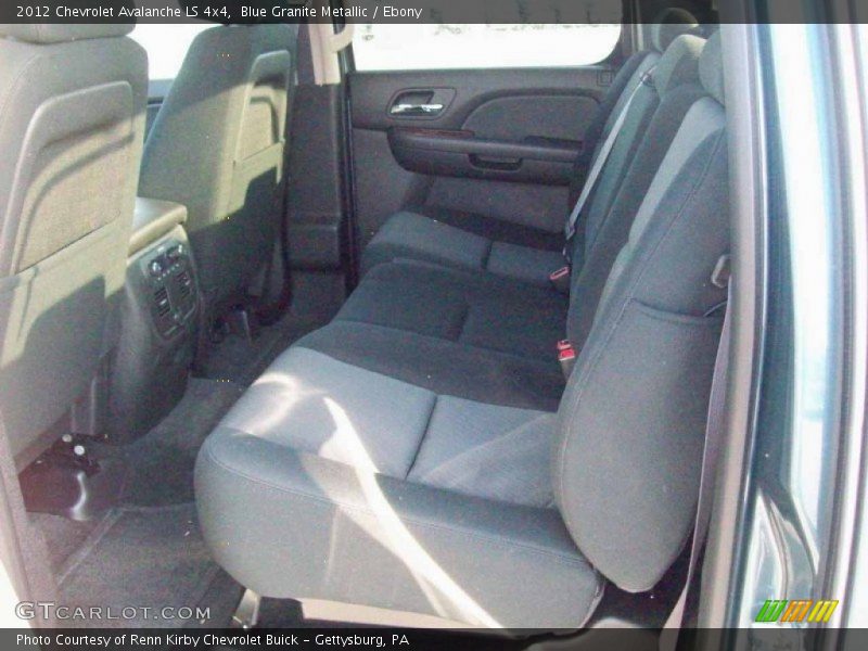 Blue Granite Metallic / Ebony 2012 Chevrolet Avalanche LS 4x4