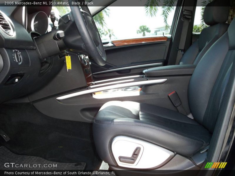 Black / Black 2006 Mercedes-Benz ML 350 4Matic