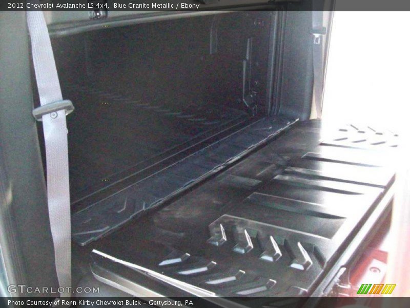Blue Granite Metallic / Ebony 2012 Chevrolet Avalanche LS 4x4
