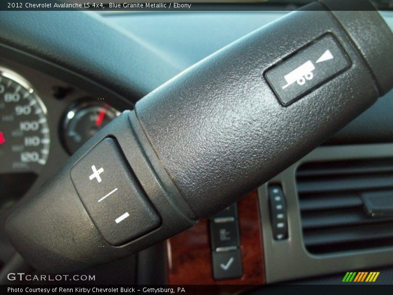 Blue Granite Metallic / Ebony 2012 Chevrolet Avalanche LS 4x4
