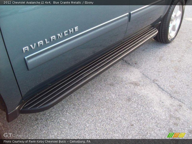 Blue Granite Metallic / Ebony 2012 Chevrolet Avalanche LS 4x4