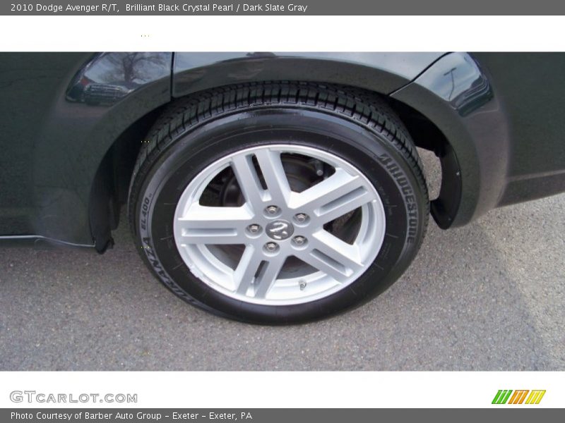 Brilliant Black Crystal Pearl / Dark Slate Gray 2010 Dodge Avenger R/T