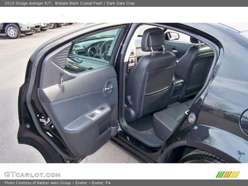 Brilliant Black Crystal Pearl / Dark Slate Gray 2010 Dodge Avenger R/T
