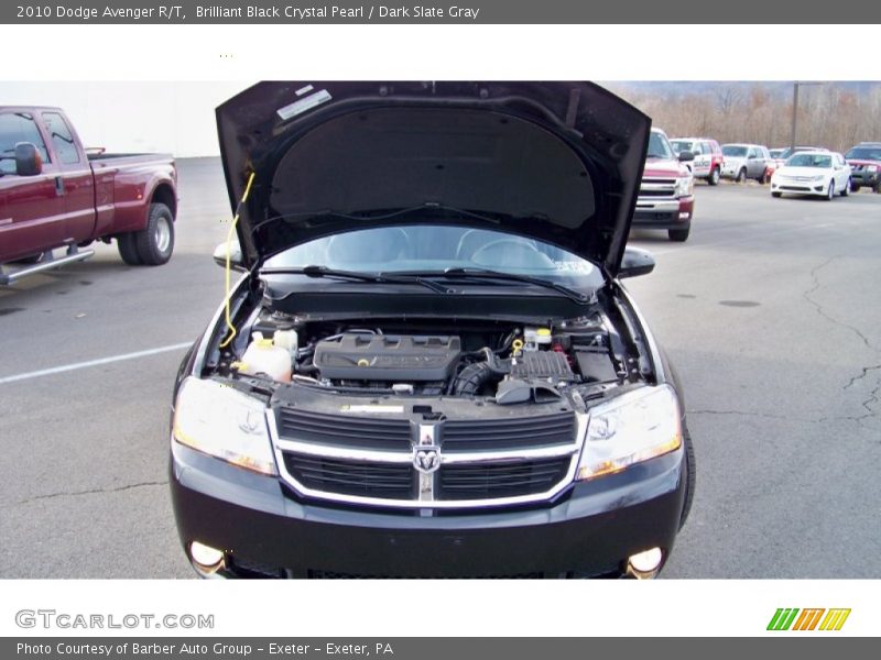 Brilliant Black Crystal Pearl / Dark Slate Gray 2010 Dodge Avenger R/T
