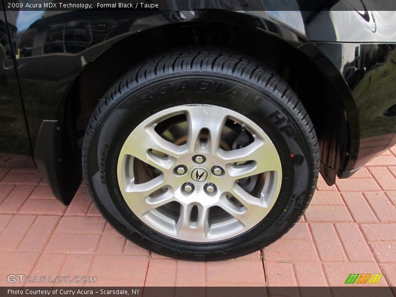 Formal Black / Taupe 2009 Acura MDX Technology