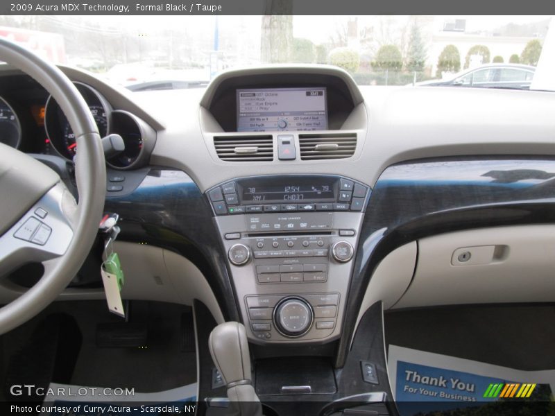 Formal Black / Taupe 2009 Acura MDX Technology