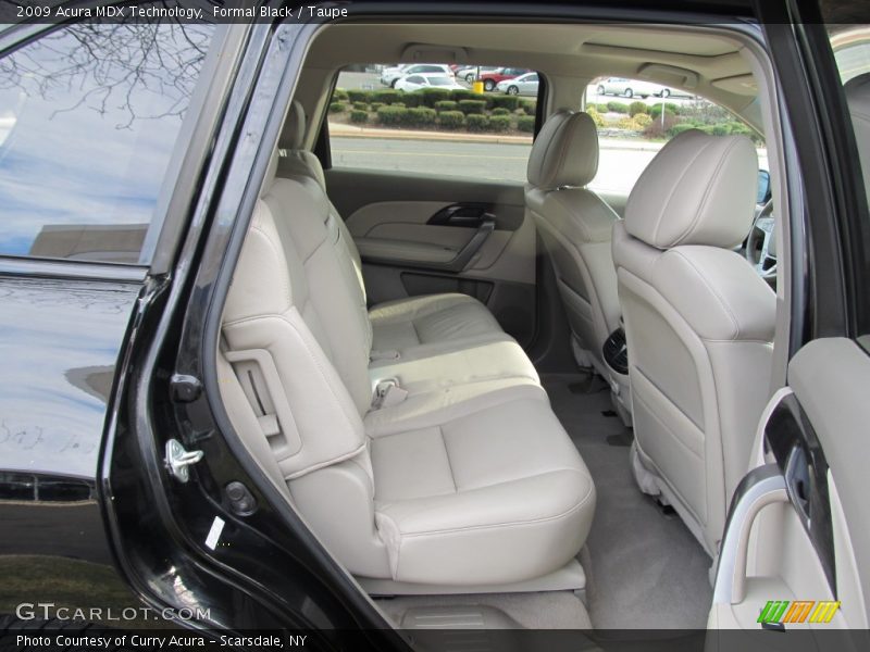 Formal Black / Taupe 2009 Acura MDX Technology