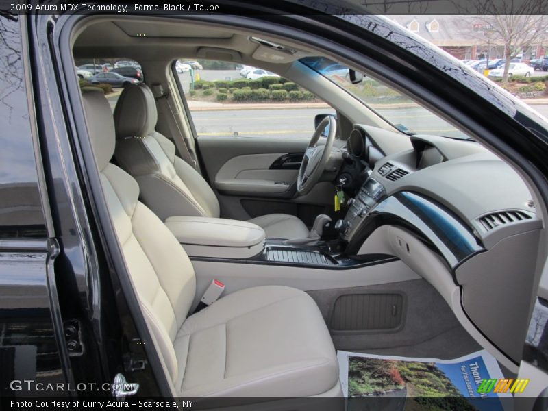 Formal Black / Taupe 2009 Acura MDX Technology