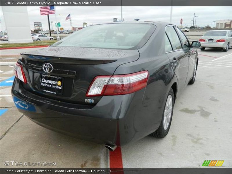 Magnetic Gray Metallic / Ash 2007 Toyota Camry Hybrid