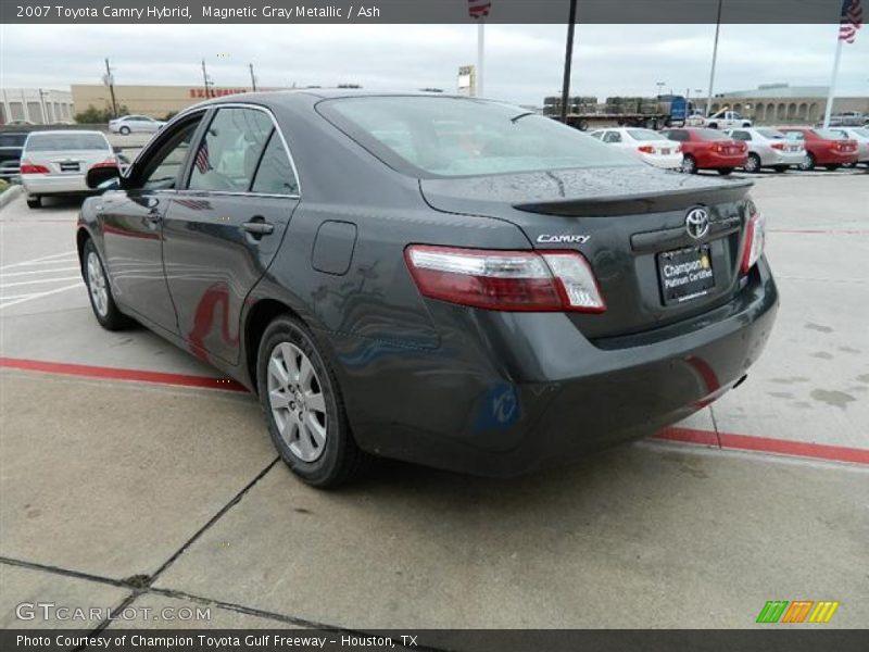 Magnetic Gray Metallic / Ash 2007 Toyota Camry Hybrid
