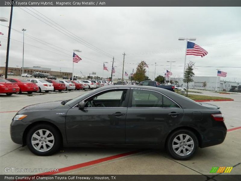 Magnetic Gray Metallic / Ash 2007 Toyota Camry Hybrid