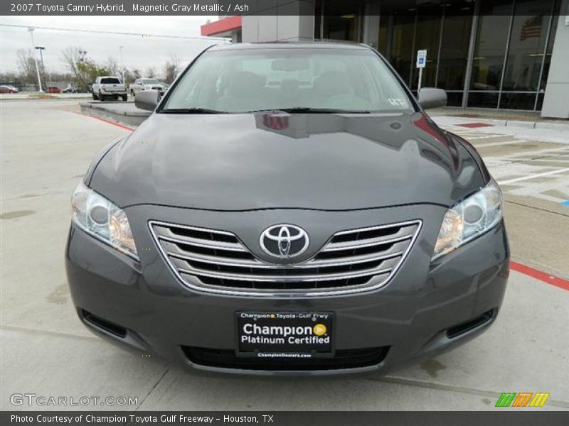 Magnetic Gray Metallic / Ash 2007 Toyota Camry Hybrid