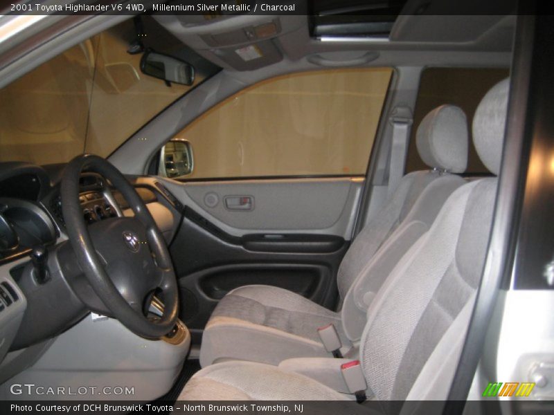 Millennium Silver Metallic / Charcoal 2001 Toyota Highlander V6 4WD
