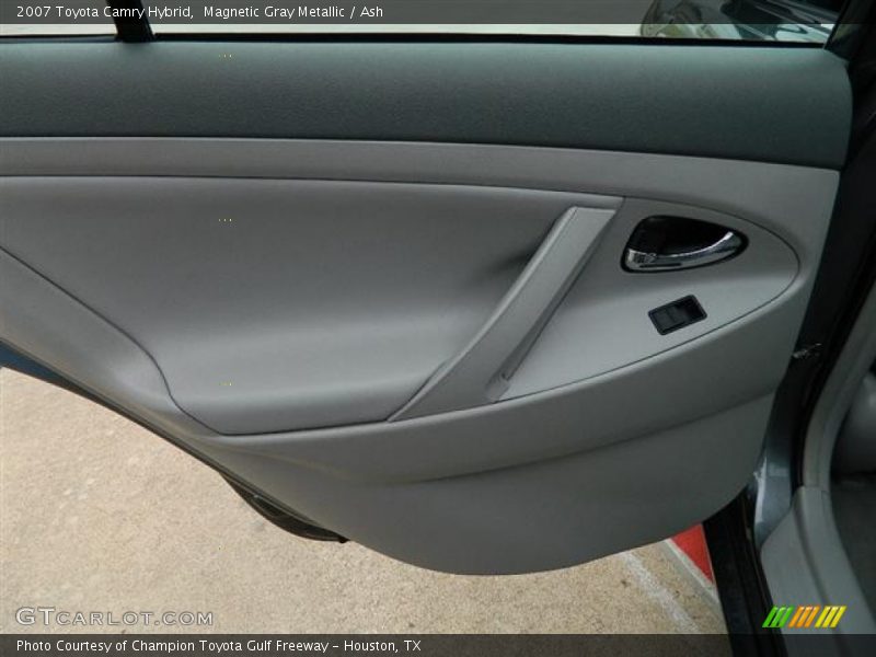 Magnetic Gray Metallic / Ash 2007 Toyota Camry Hybrid