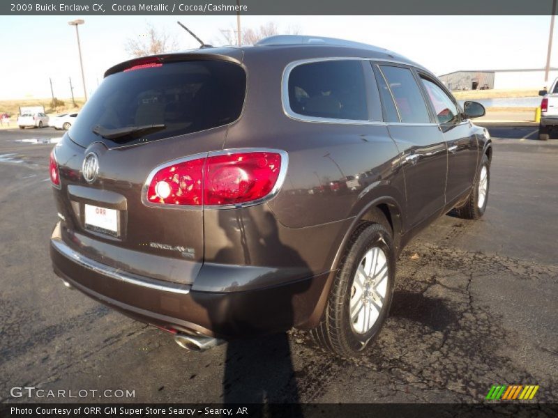 Cocoa Metallic / Cocoa/Cashmere 2009 Buick Enclave CX
