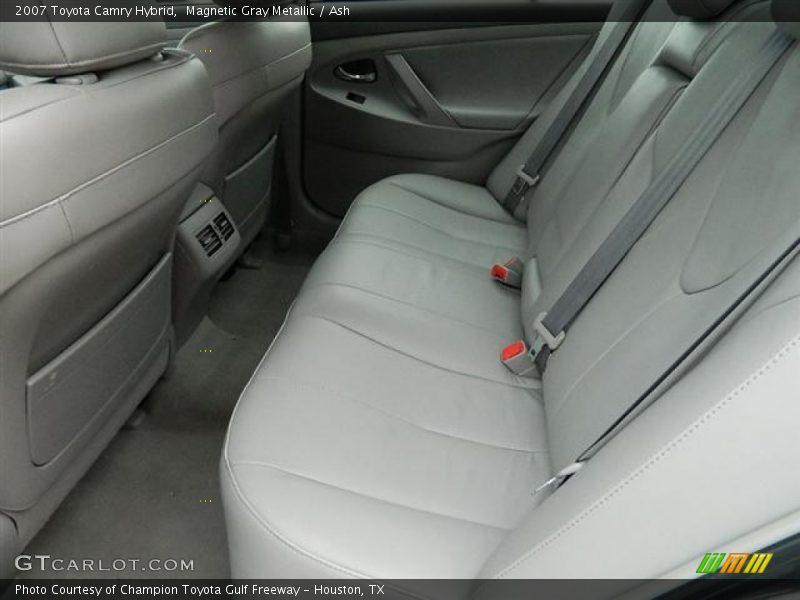 Magnetic Gray Metallic / Ash 2007 Toyota Camry Hybrid