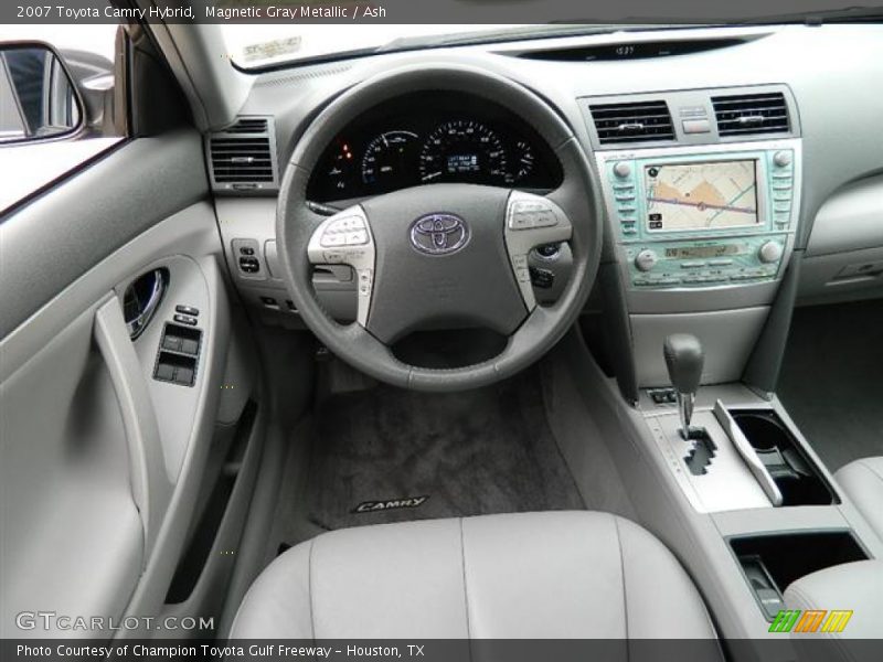 Magnetic Gray Metallic / Ash 2007 Toyota Camry Hybrid
