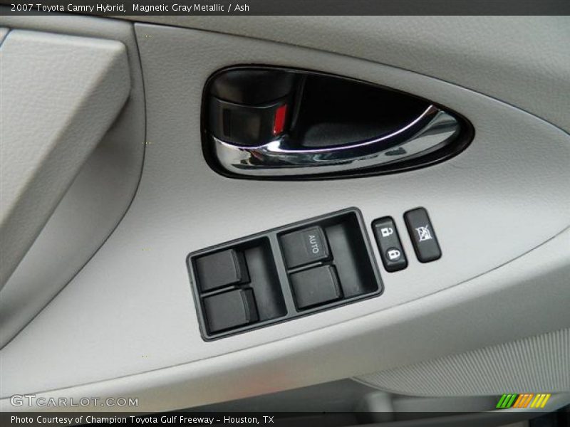 Magnetic Gray Metallic / Ash 2007 Toyota Camry Hybrid