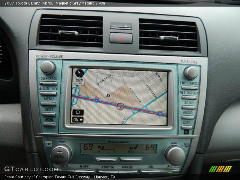 Magnetic Gray Metallic / Ash 2007 Toyota Camry Hybrid