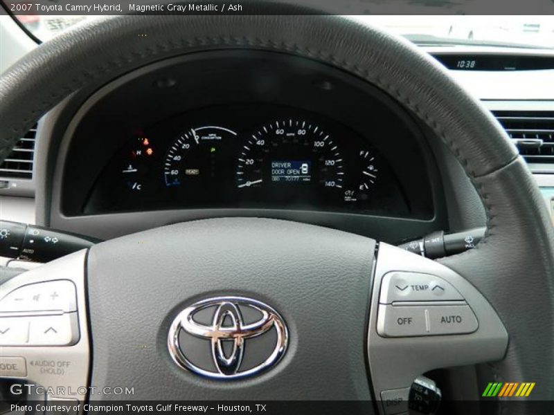 Magnetic Gray Metallic / Ash 2007 Toyota Camry Hybrid